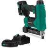 Image de VONROC Agrafeuse-cloueuse 20V Deux batteries 2.0Ah et chargeur inclus