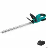Image de VONROC Taille-haie sans fil 20V 52 cm   coupe 14 mm léger double poignée batterie 2.0Ah et chargeur inclus