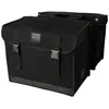 Image de Sac Double Vélo - FASTRIDER - Basics - Toile Cirée Déperlante - Noir - Système NBS 2.0