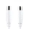 Image de Câble Antenne Coaxial Blanc Mâle Femelle 2M00