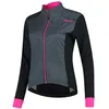 Image de Veste Velo Hiver - Rogelli Contenta - Femme - Gris/Noir/Rose - Taille L