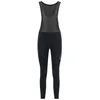Image de Cuissard Long Velo Avec Bretelles Avec Peau - Rogelli Liona - Femme - Noir - Taille L