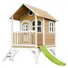 Image de AXI Tom Maison Enfant avec Toboggan vert clair Aire de Jeux pour lextérieur en marron Maisonnette / Cabane de Jeu en Bois