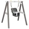 Image de Balançoire bébé AXI - Gris & blanc - Siège de luxe - Pour jardin extérieur
