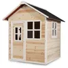 Image de Cabane en Bois - EXIT TOYS - Loft 100 - Naturel - 149x135x159cm - Pour Enfants 3+