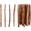 Image de vidaXL Clôture à piquets Bois de noisetier 60x500 cm 43140