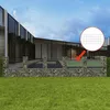 Image de vidaXL Panier de Gabion en Forme dU Acier 570x20x100 cm Clôture de Jardin 142547