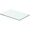 Image de Panneau pour étagère en verre transparent 40 x 20 cm - VIDAXL - Contemporain - Design
