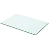 Image de vidaXL Panneau pour étagère Verre transparent 50 x 25 cm