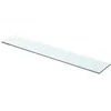 Image de Panneau pour étagère - VIDAXL - Verre transparent - 70 x 12 cm - Verre trempé - Contemporain