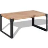 Image de vidaXL Table basse Bois dacacia massif 100 x 60 x 45 cm