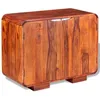 Image de vidaXL Buffet Meuble de Rangement Bois dacacia Massif 75 x 35 x 60 cm 243955