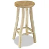 Image de vidaXL Tabouret de bar Bois de teck massif