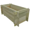 Image de Jardinière surélevée pour légumes - VIDAXL - Bois de pin imprégné - 80 cm
