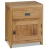 Image de vidaXL Table de chevet teck massif 40x30x50 cm 244484