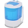 Image de vidaXL Mini Machine à Laver à Cuve Unique Lave-linge Lavage Petite Cuisine Camping Caravane Camping-car Fonction dEssorage 50548