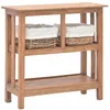 Image de vidaXL Table console Bois de récupération massif 69 x 28 x 70 cm