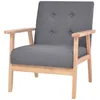 Image de vidaXL Fauteuil Canapé Simple de Salon Siège de Salle de Séjour Meuble de Salon Chambre à Coucher Bureau Maison Intérieur 244651