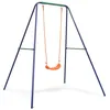 Image de vidaXL Balançoire Simple Orange Aire de Jeux Portique Balancelle pour Enfant 91361