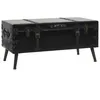 Image de vidaXL Table basse MDF et acier 102x51x48 cm 245760