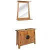 Image de vidaXL Mobilier de salle de bain Bois de pin massif 246040