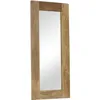 Image de vidaXL Miroir Bois massif de manguier 50 x 110 cm