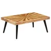Image de vidaXL Table basse Bois de manguier massif 90 x 55 x 36 cm