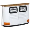 Image de vidaXL Buffet Bois de manguier massif Forme de camion Blanc