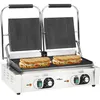 Image de Gril de panini - vidaXL - 50751 - 3600 W - Acier inoxydable - Plaques rainurées