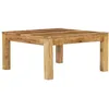 Image de vidaXL Table basse 80x80x40 cm Bois de manguier massif