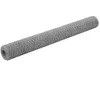 Image de vidaXL Grillage Acier Galvanisé 25x12 m Hexagonal Argenté Clôture de Jardin 143320