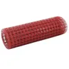 Image de vidaXL Grillage Métal Acier Revêtement PVC 10x05 m Carré Rouge Clôture Jardin 143670