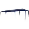 Image de vidaXL Tente de Réception 3x9 m PE Bleu Tonnelle Pavillon Chapiteau de Jardin 45084