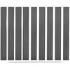 Image de vidaXL 9x Panneau Clôture Remplacement WPC 170 cm Gris Jardin Patio Terrasse 45040