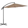 Image de vidaXL Parasol de Jardin en Porte-à-feux avec Poteau en Acier Pare-soleil de Patio Abri de Soleil Parasol de Terrasse 44876