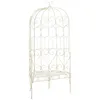 Image de vidaXL Banc de jardin 95 cm Fer Blanc antique