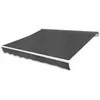 Image de vidaXL Auvent pliable motorisé 400 cm Anthracite