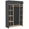 Image de vidaXL Garde-robe Gris 110 x 40 x 170 cm Tissu