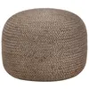 Image de Pouf - vidaXL - Fait à la main - Gris clair - 45 x 30 cm - Jute
