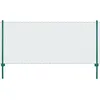 Image de vidaXL Clôture en grillage métallique avec poteaux Acier 25x05 m Vert