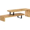 Image de vidaXL Meuble TV Support TV Armoire de Télévision Bois Massif de Manguier 247321