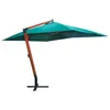 Image de Parasol déporté vert 300 x 400 cm 40079