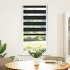 Image de vidaXL Store Enrouleur Tamisant 809x150 cm Noir Store Occultant Fenêtre Maison 240200