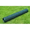 Image de vidaXL Grillage à poule avec revêtement en PVC 25x1 m vert 140414