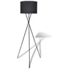 Image de vidaXL Lampadaire avec Support Haut Lampe de Plancher Eclairage Luminaire 240901