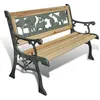 Image de vidaXL Banc de jardin pour enfants 84 cm Bois 41013
