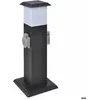 Image de Pilier avec lampe pour prise de jardin - VIDAXL - Noir - Electrique - LED - Contemporain