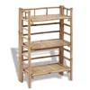 Image de Étagère à plantes - vidaXL - 3 niveaux - Bambou - 56 x 30 x 85 cm - Marron