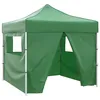 Image de Tente pliable - vidaXL - 3 x 3 m - Imperméable - 4 parois - Acier robuste