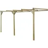 Image de vidaXL Pergola à appentis 2 x 4 x 22 m Bois